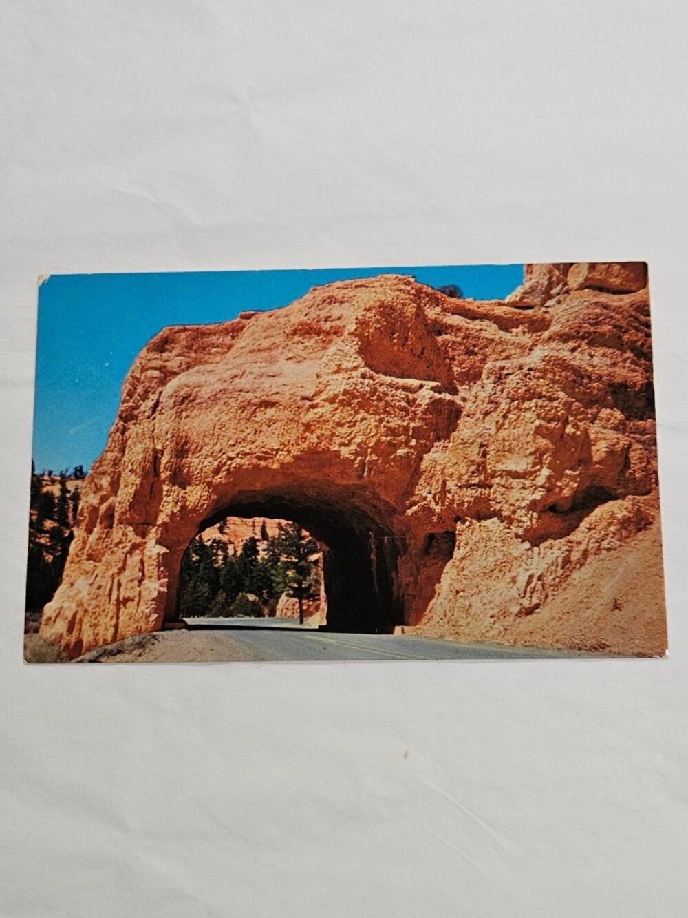 Red Canyon Highway Tunnel Utah Bryce Canyon National Park Postcard